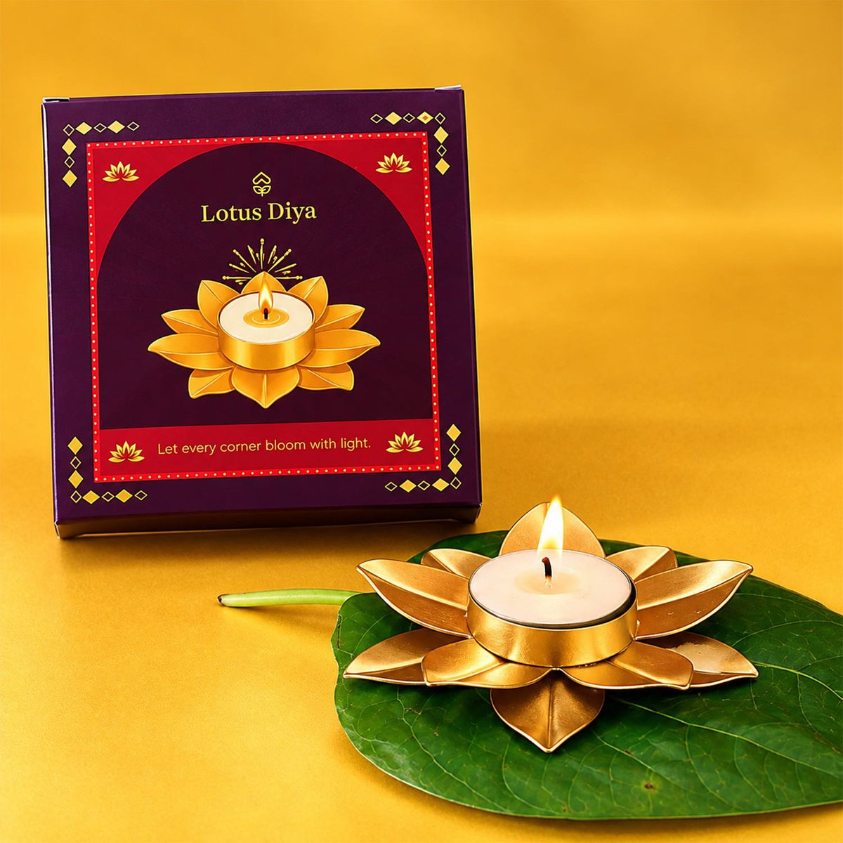 Lotus Diya