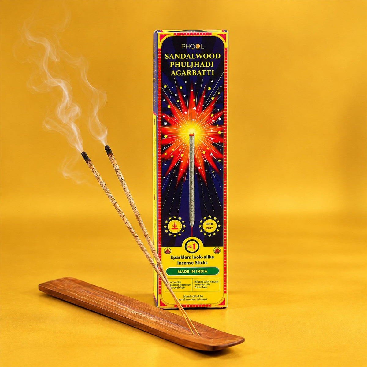 Sandalwood Phuljhadi Agarbatti by Phool