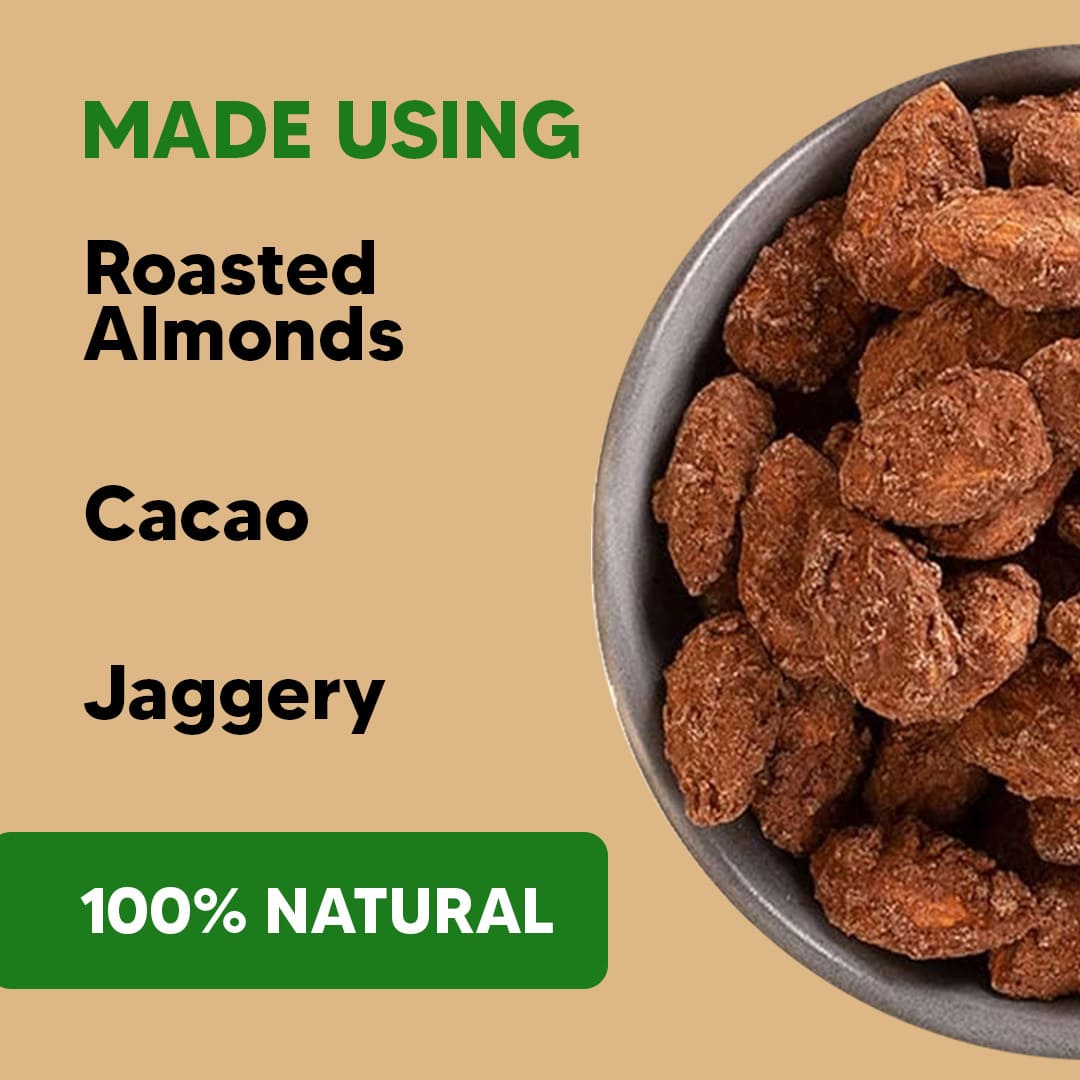 Chocolate Coated Almonds  - Pack of 4 - 160 grams