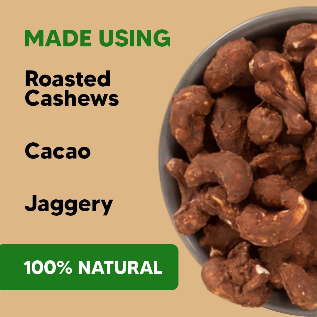 Chocolate Coated Cashews  - Pack of 4 - 160 grams