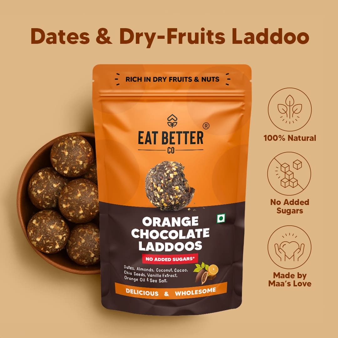 Orange Chocolate Laddoos - Value Pack