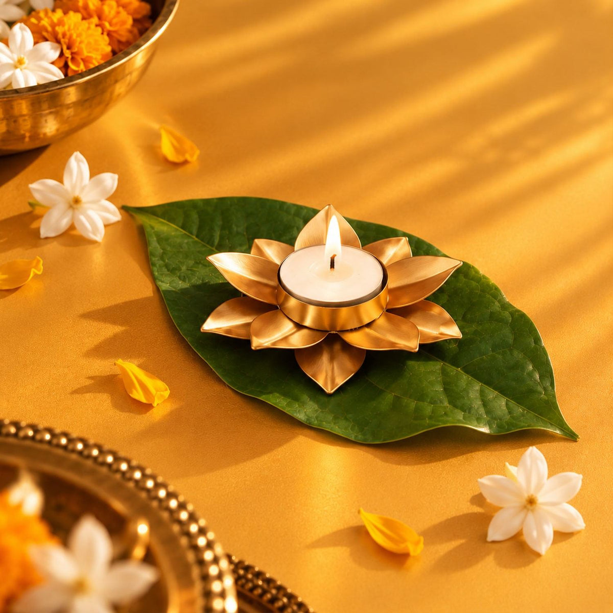 Lotus Diya