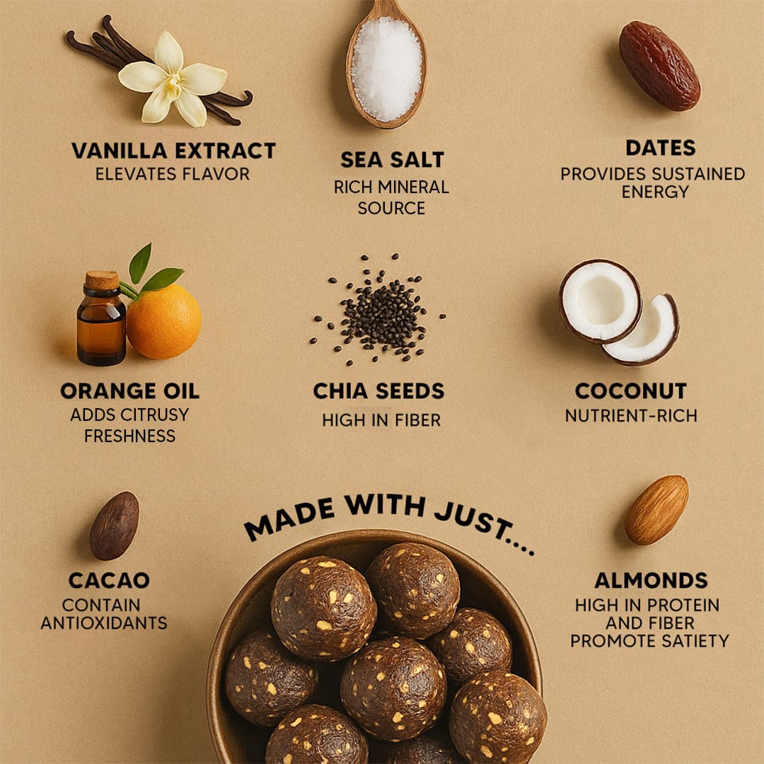Orange Chocolate Laddoos - Value Pack