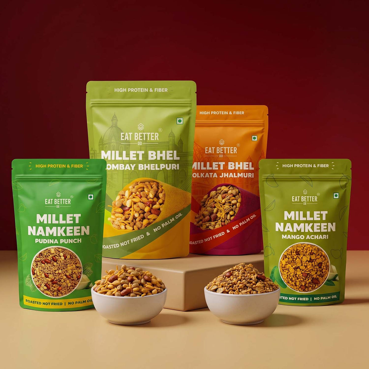 ASSORTED NAMKEEN COMBO OF 4