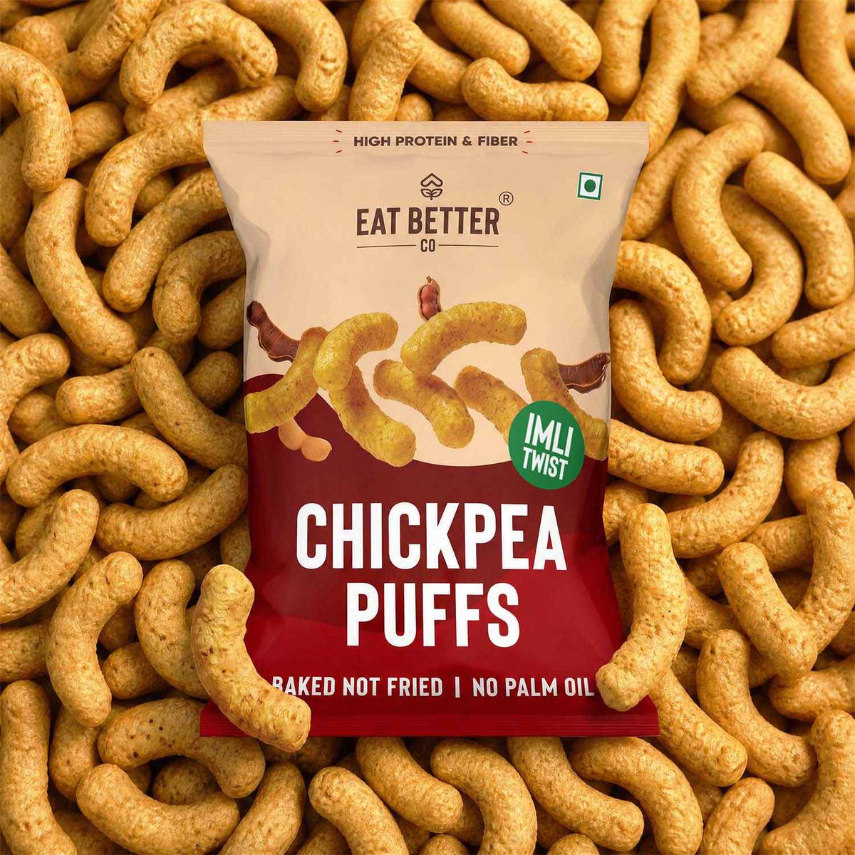 Chickpea Puffs - Imli Twist