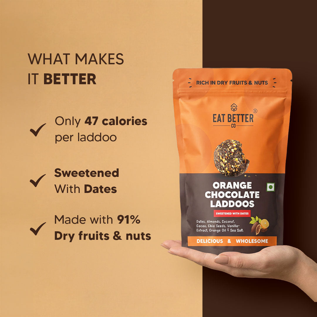 Orange Chocolate Laddoos - Value Pack