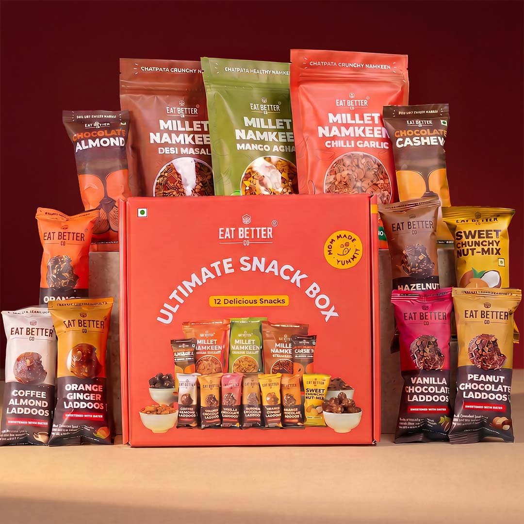 Ultimate Snack Box - Combo of 12 Healthy Snacks