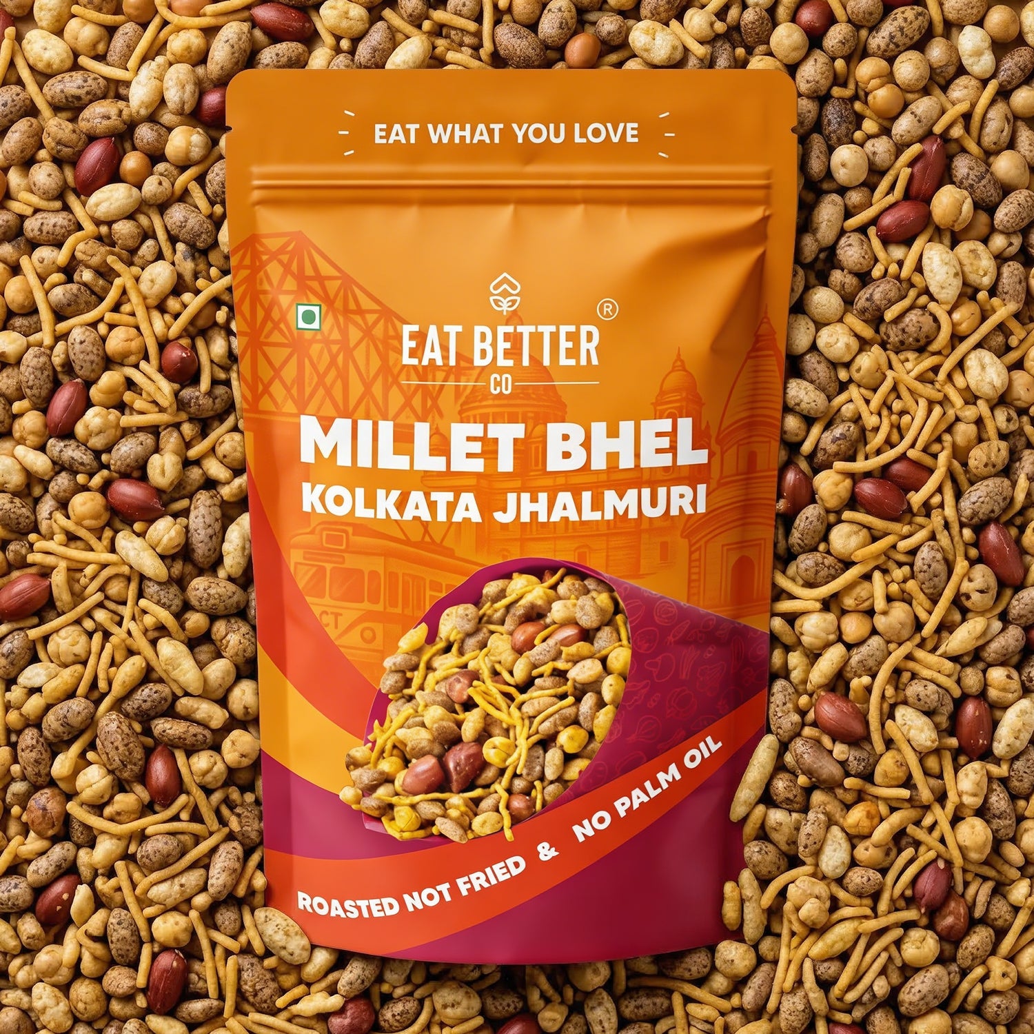 Millet Bhel - Kolkata Jhalmuri