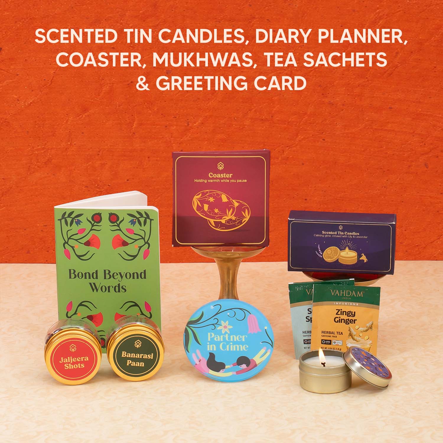 Tyohaar - 18 Item Rakhi Gift Hamper for Brother