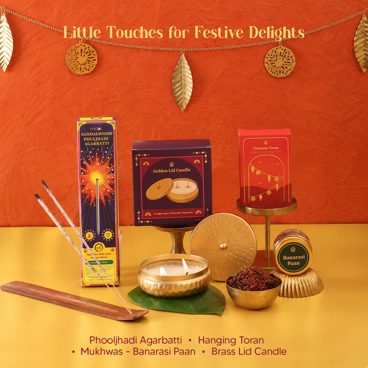 Vasudha Jute-Tray Diwali Gift Hamper
