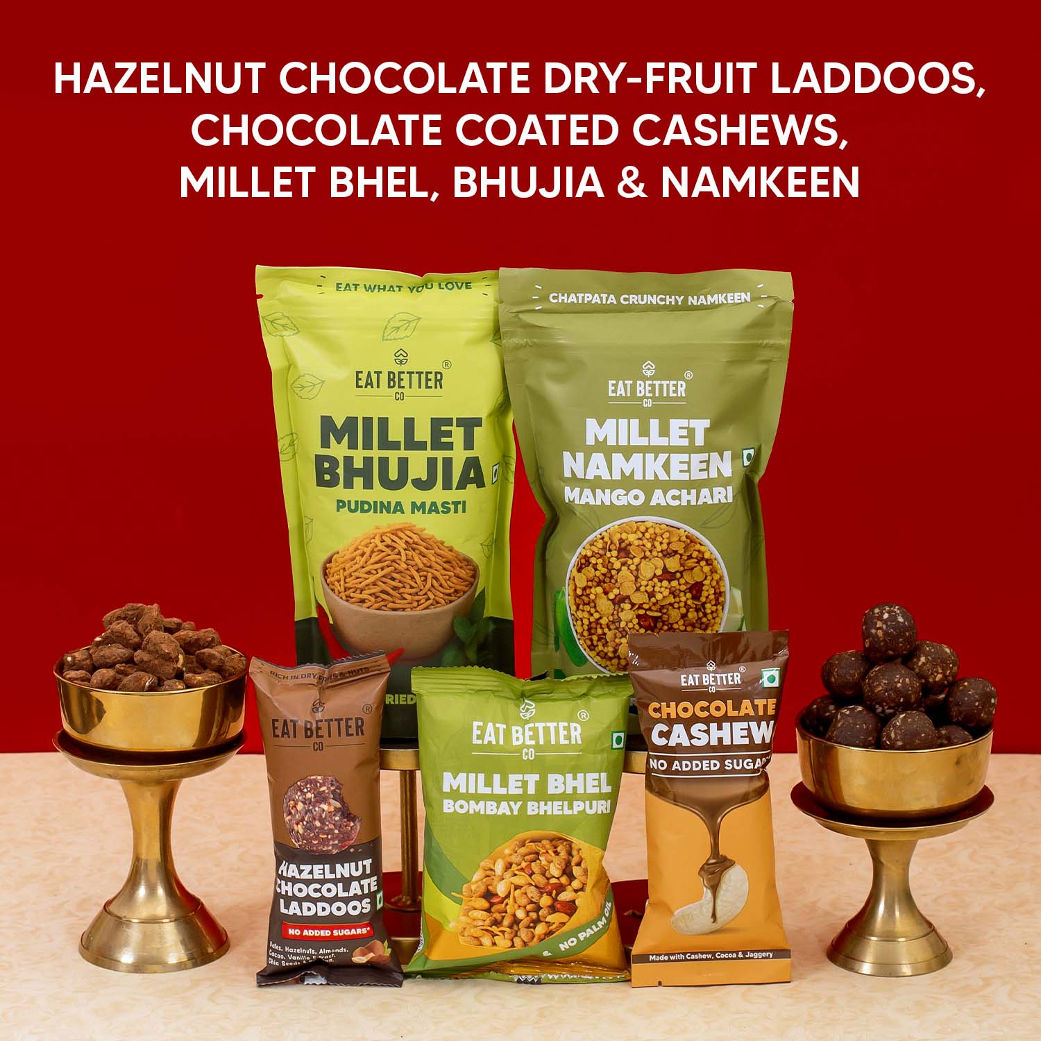 Eat Better - 9 Item Rakhi Gift Hamper