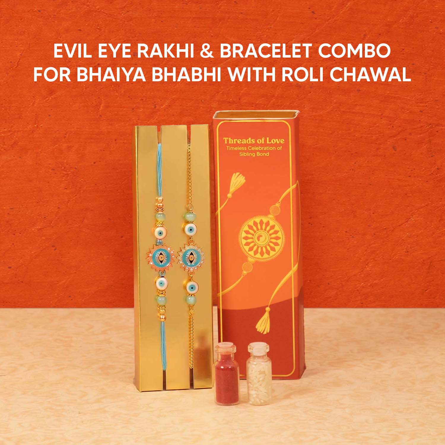 Nazar Na Lage - 17 Item Rakhi Gift Hamper for Bhaiya Bhabhi