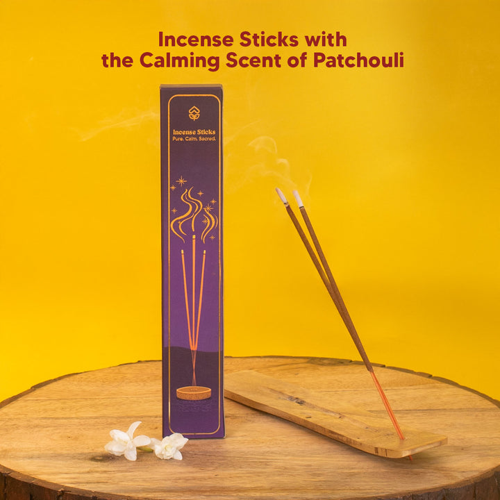 Patchouli Incense Sticks (Pack of 10)