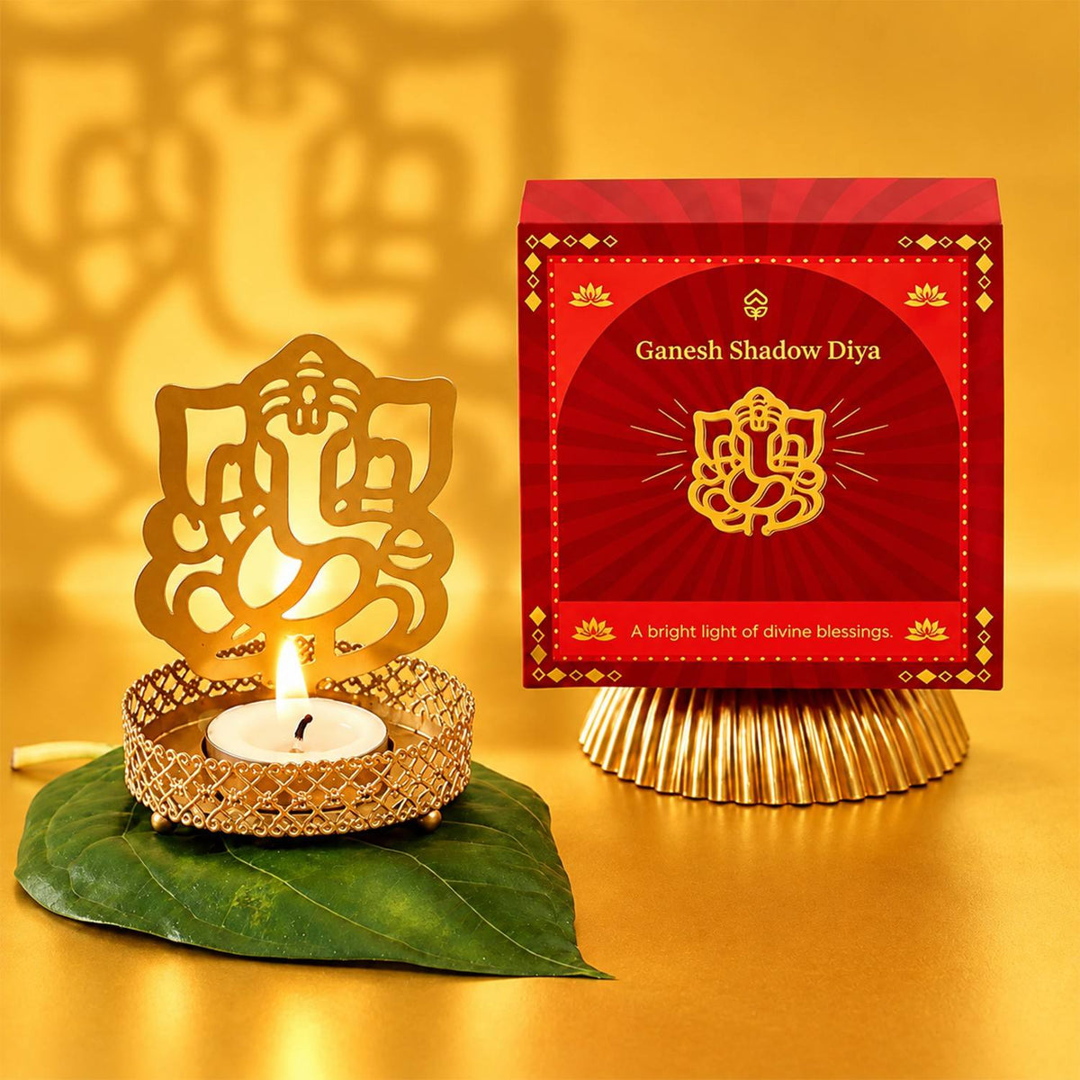 Ganesh Shadow Diya