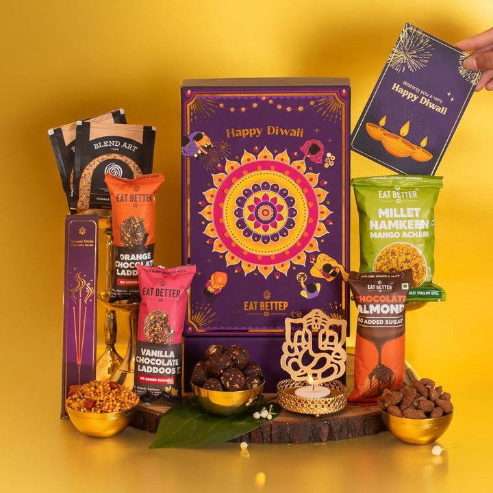 Rangoli Hamper - 8-Item Diwali Gift Box