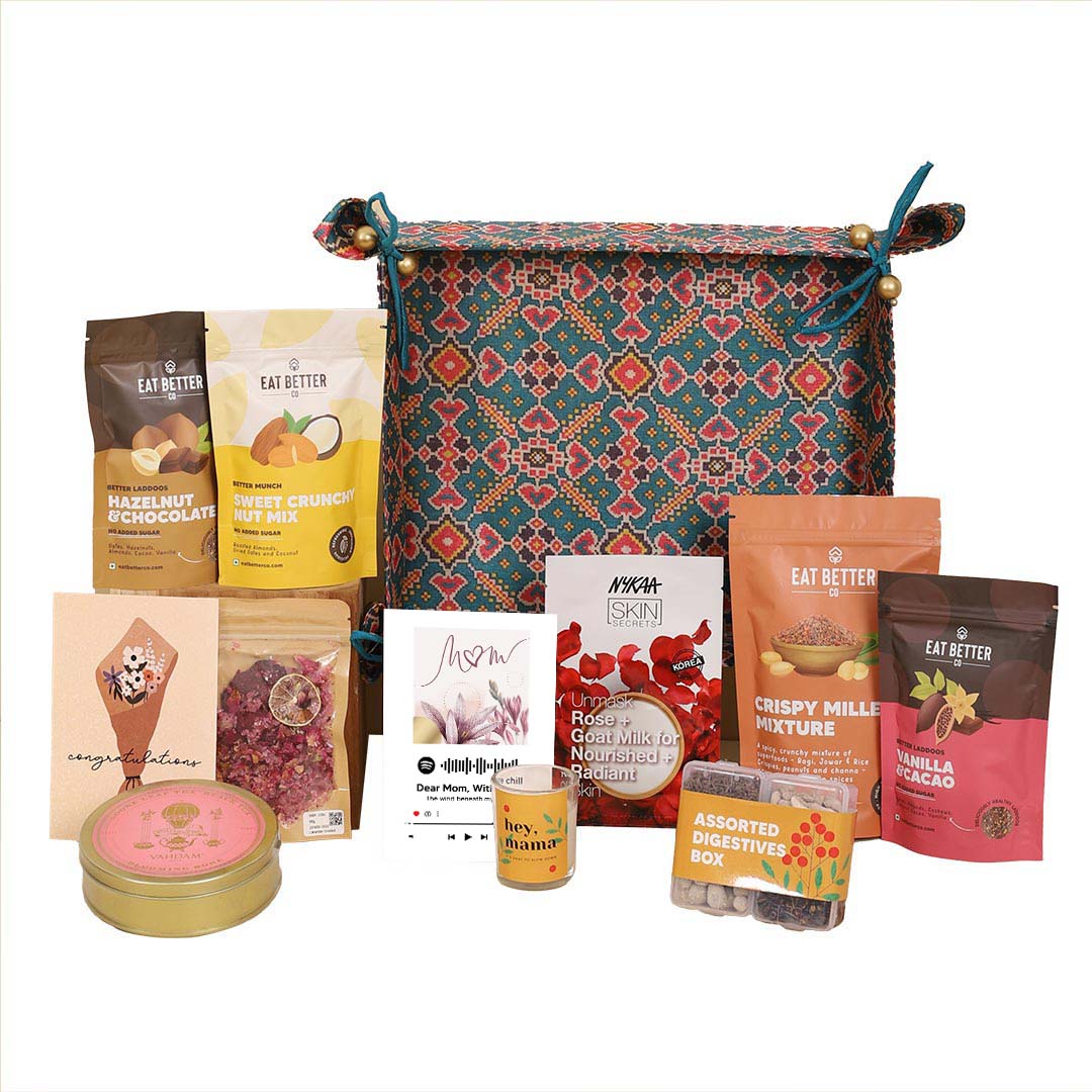 Mother's Day Gift Hamper - 11 Unique Items Gift Set - A Beautiful Gift for Mom