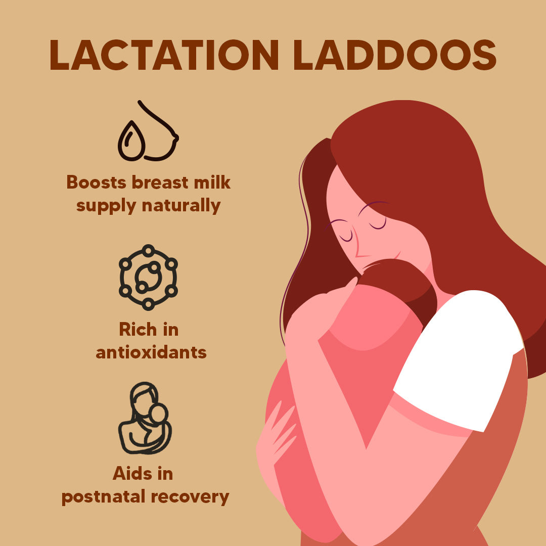 Lactation Laddoos - Moringa & Amaranth