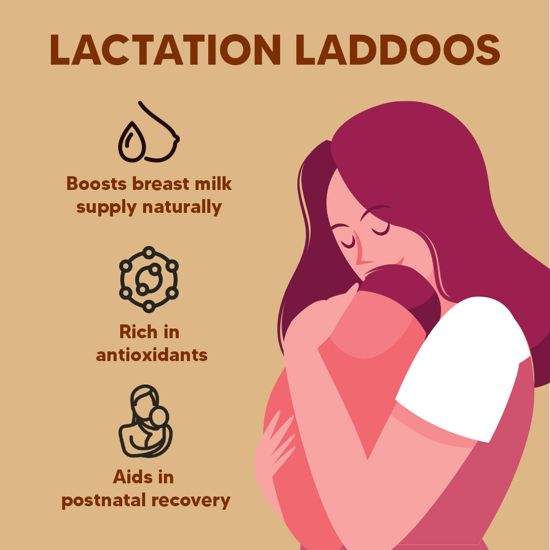 Lactation Laddoos - Aliv & Shatavari