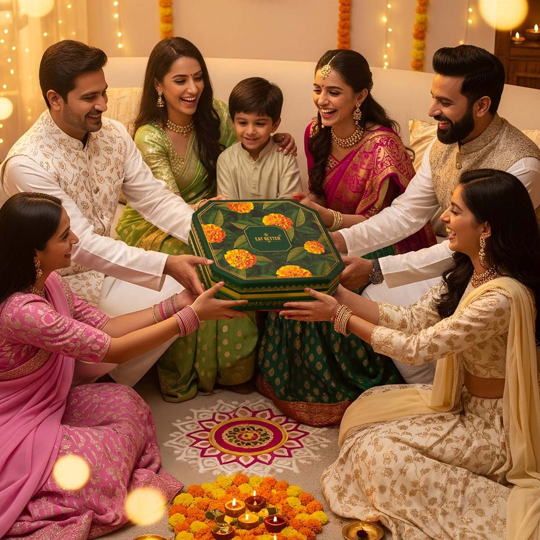 Marigold Gift Hamper for Diwali - 11 Items Combo