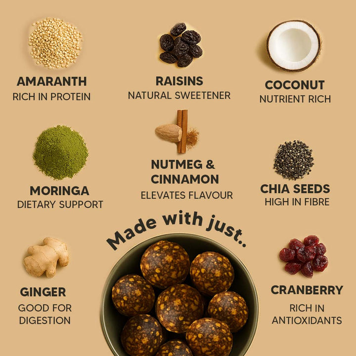 Lactation Laddoos - Moringa & Amaranth