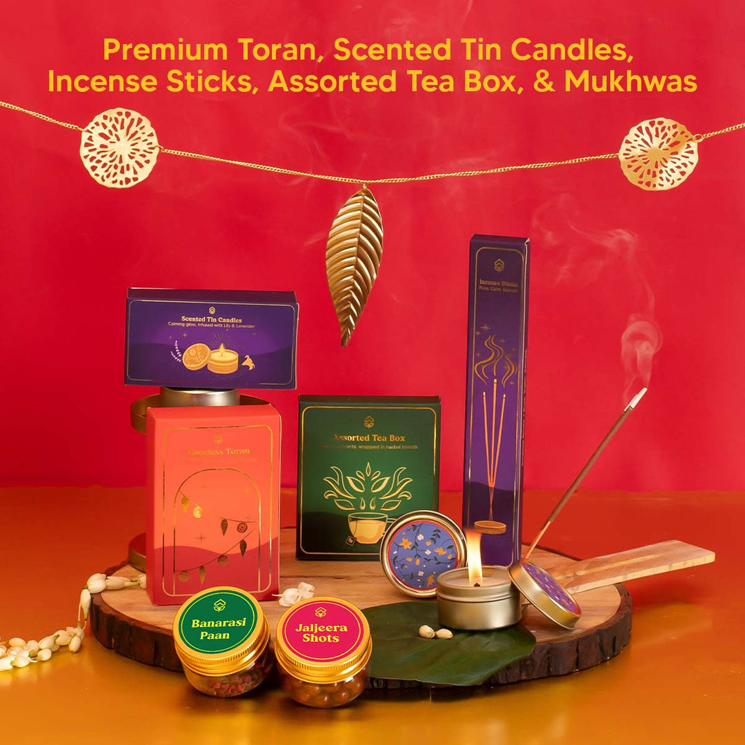 Sanskriti Diwali Gift Hamper - 11 Items Gift Set