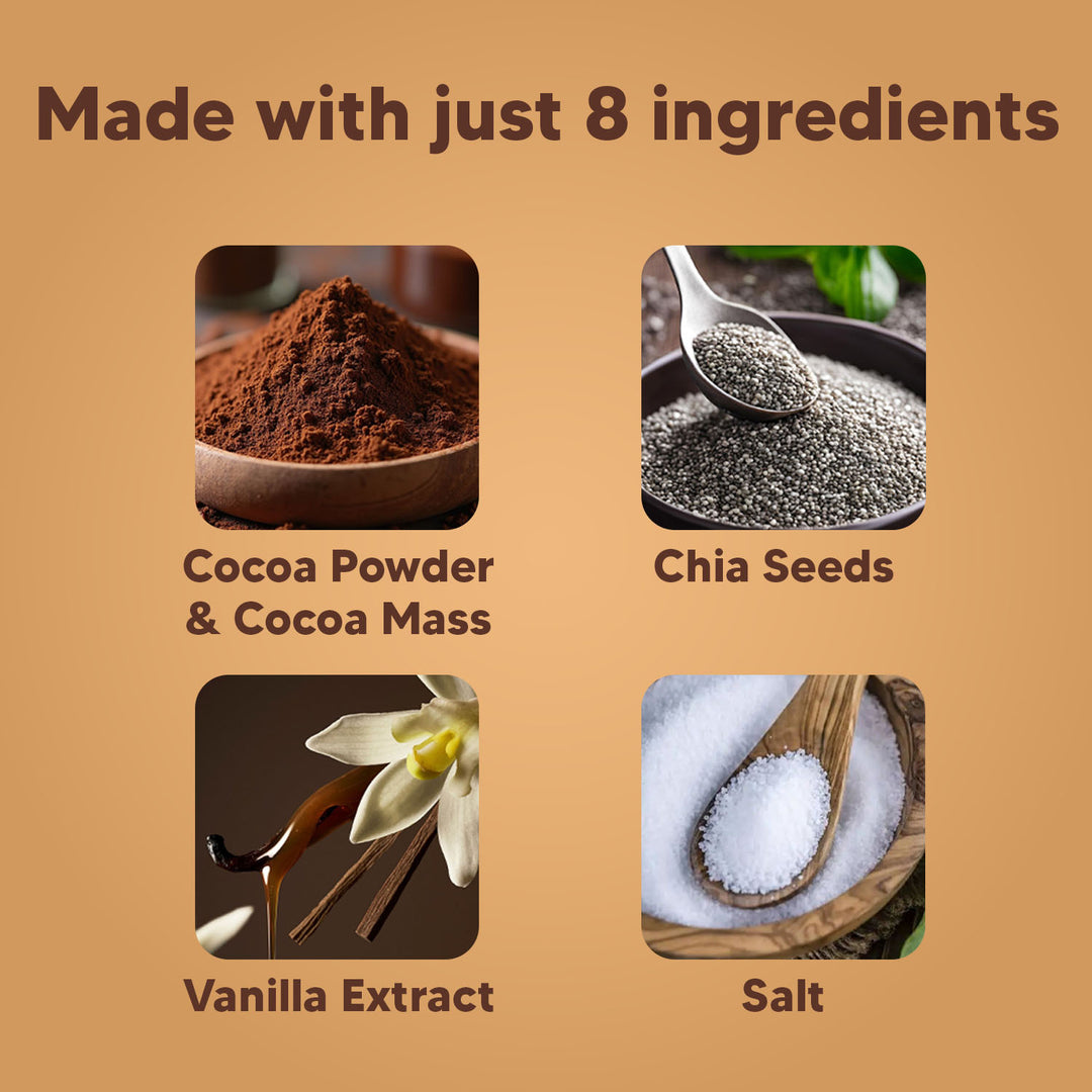 Chocolate Fudge - Protein Laddoos | 5 Packets - 220 g