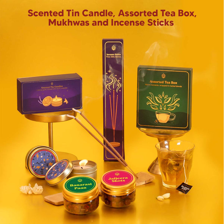 Utsav - Diwali Gift Hamper - 10 Item Combo