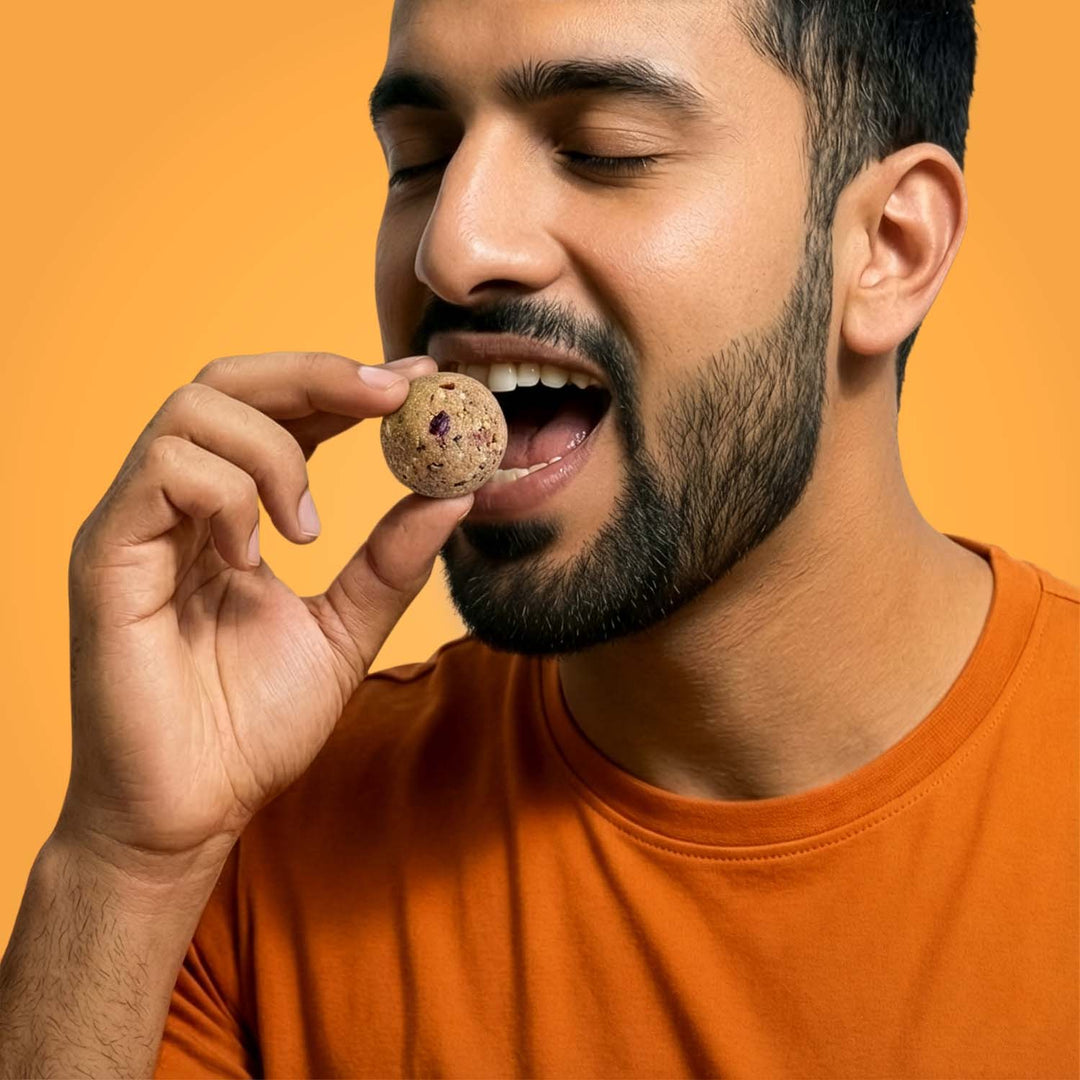 Peanut Cranberry - Protein Laddoos | 5 Packets - 220 g