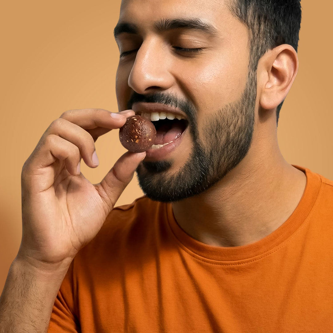 Chocolate Fudge - Protein Laddoos | 5 Packets - 220 g