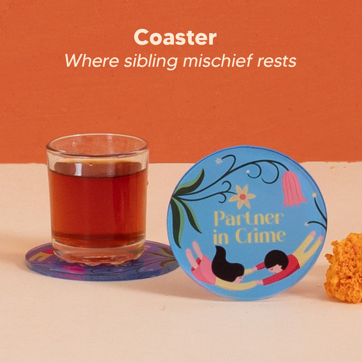 Jumbo Rakhi Gift Hamper for Brother with 9-Items Combo