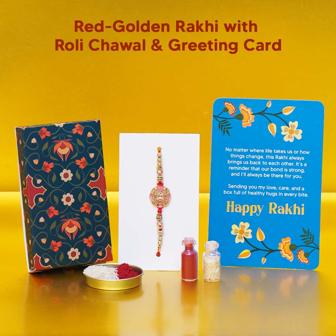 Bandhan Rakhi Gift Hamper for Brother - 8-Item Combo