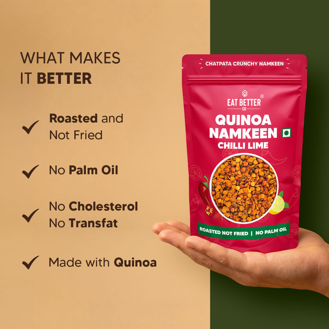 Quinoa Namkeen - Chilli Lime