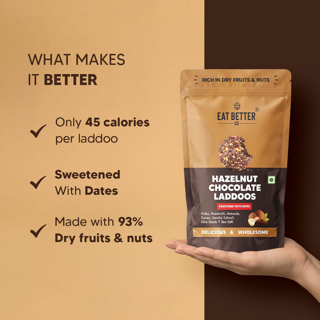 Hazelnut Chocolate Laddoos - Value Pack