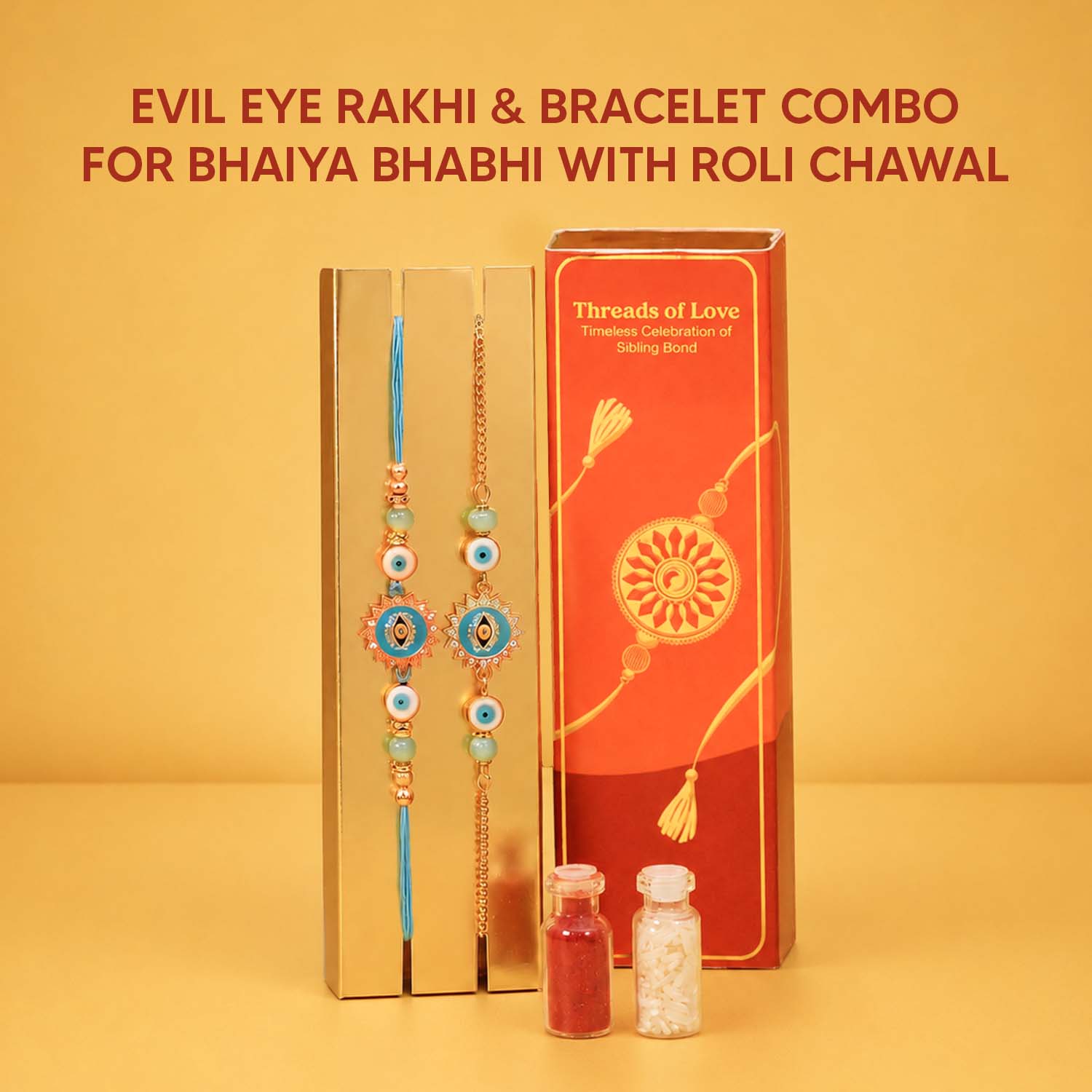 Pyar Ka Pitara - 14 Item Rakhi Gift Hamper for Bhaiya Bhabhi