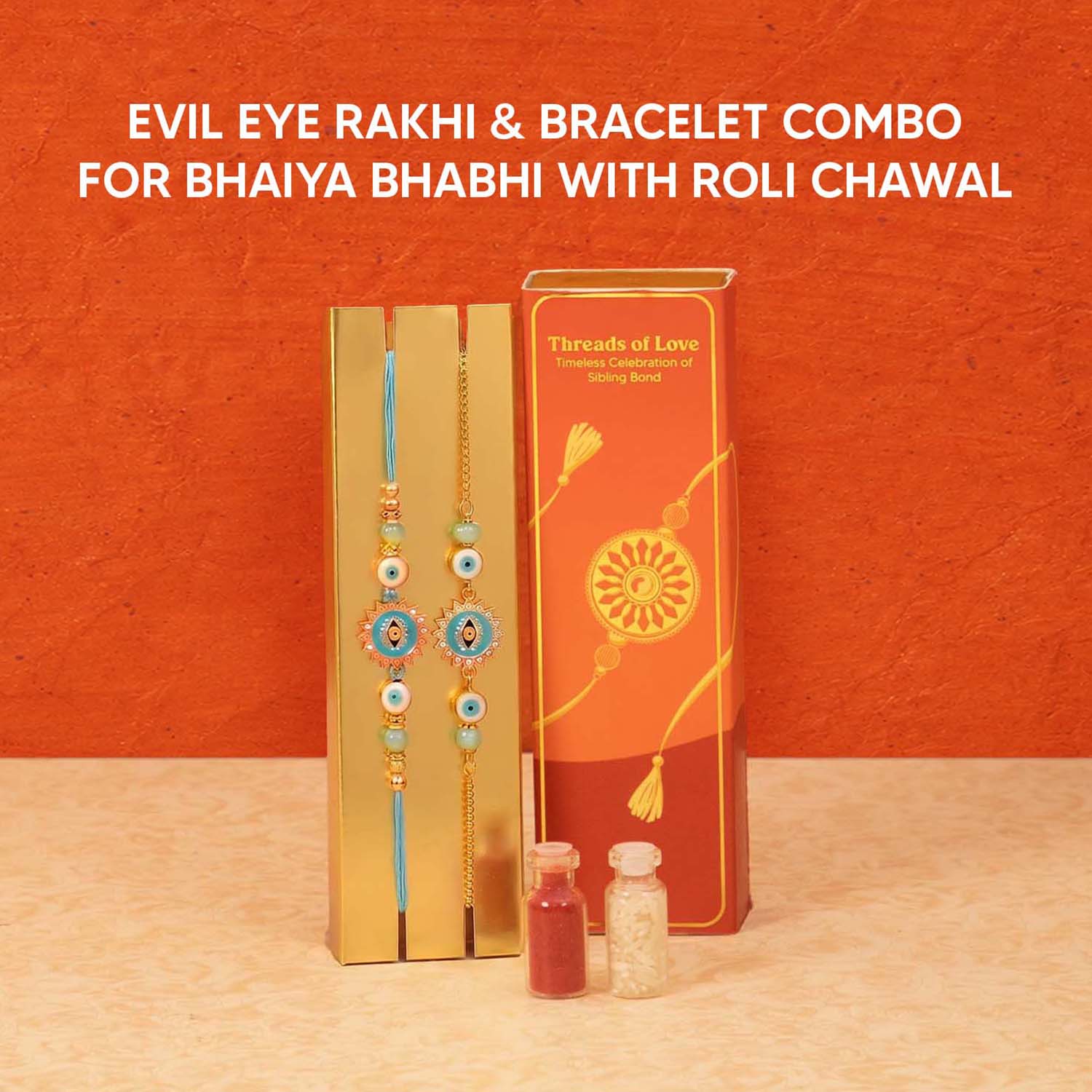 Uphaar - 13 Item Rakhi Gift Hamper for Bhaiya Bhabhi