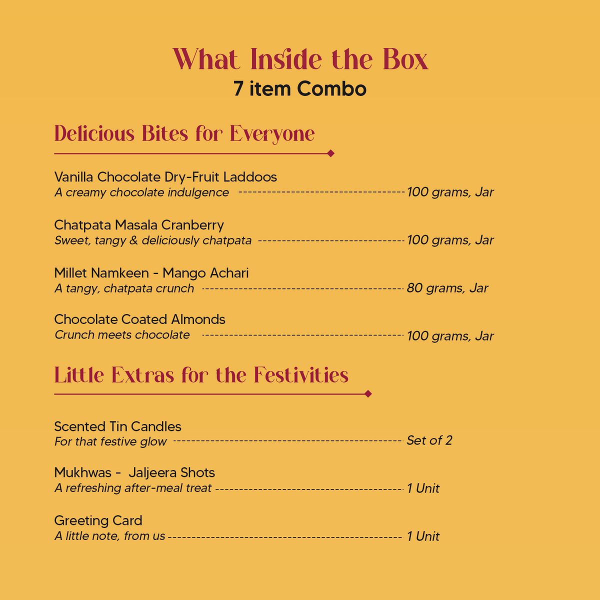 Jugmug Diwali Gift Hamper - Jar Edition