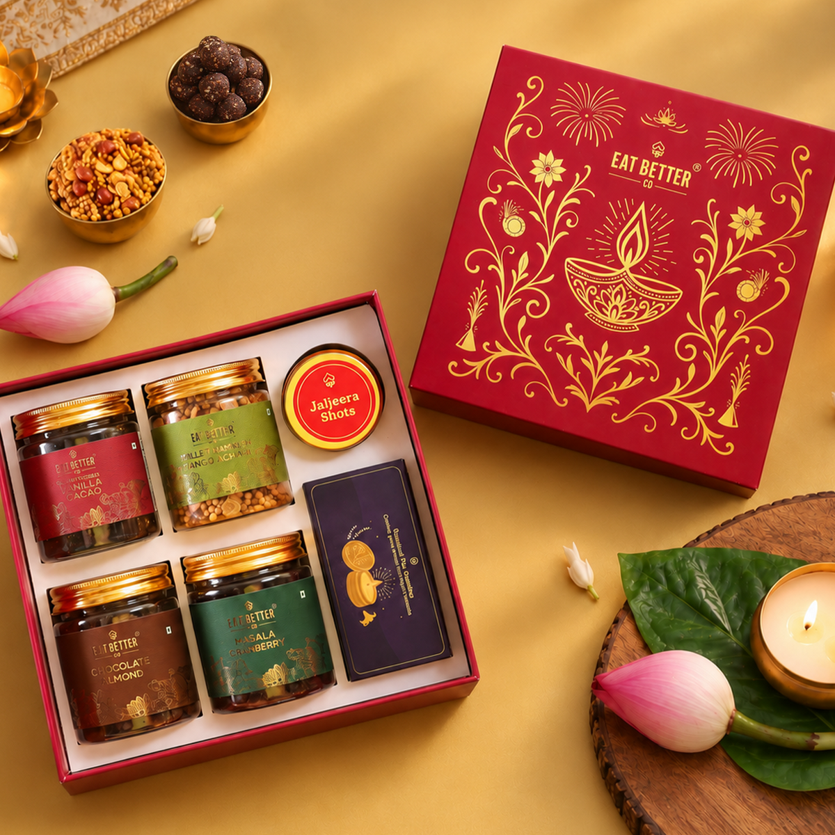 Jugmug Diwali Gift Hamper - Jar Edition