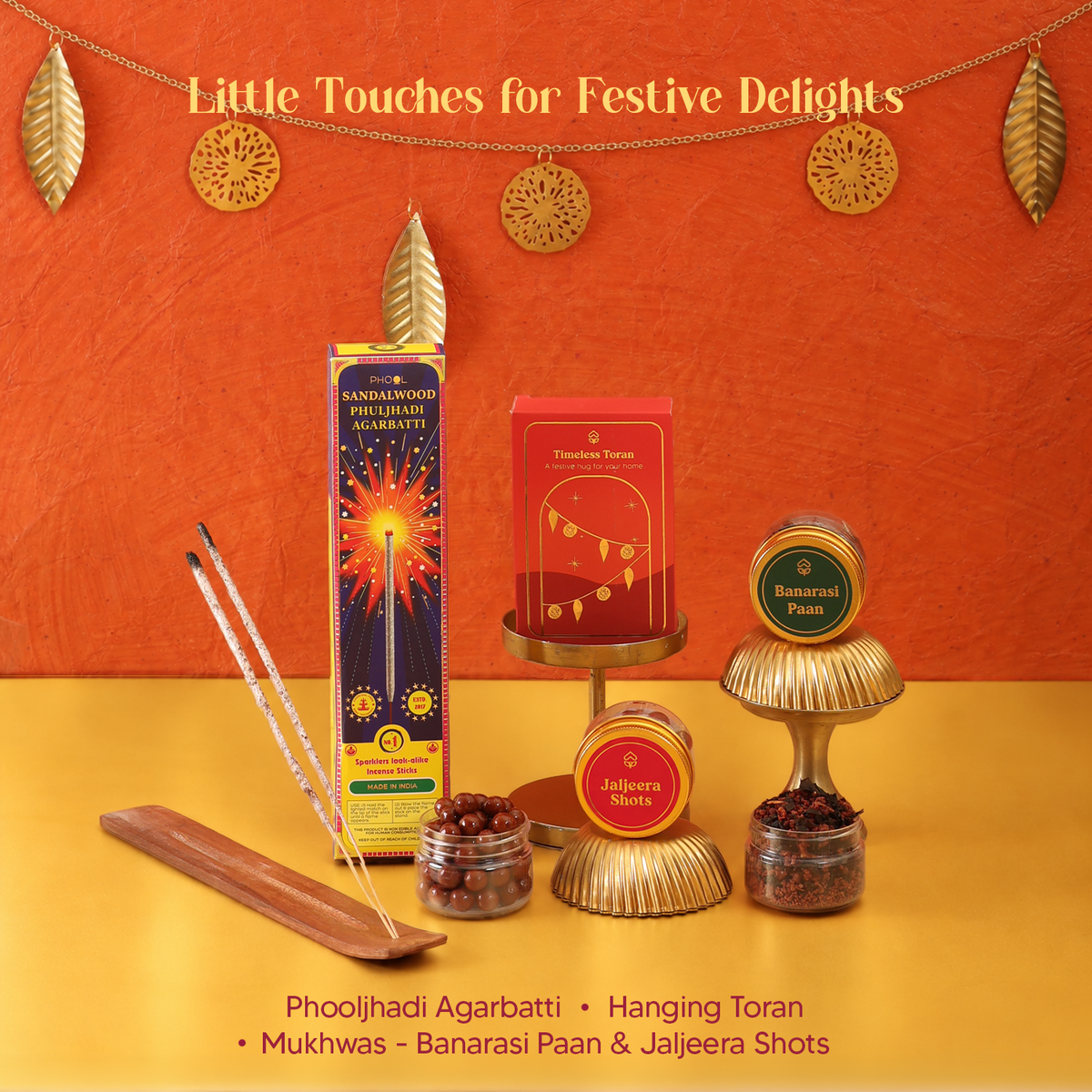 Marigold Hexagon Diwali Gift Hamper
