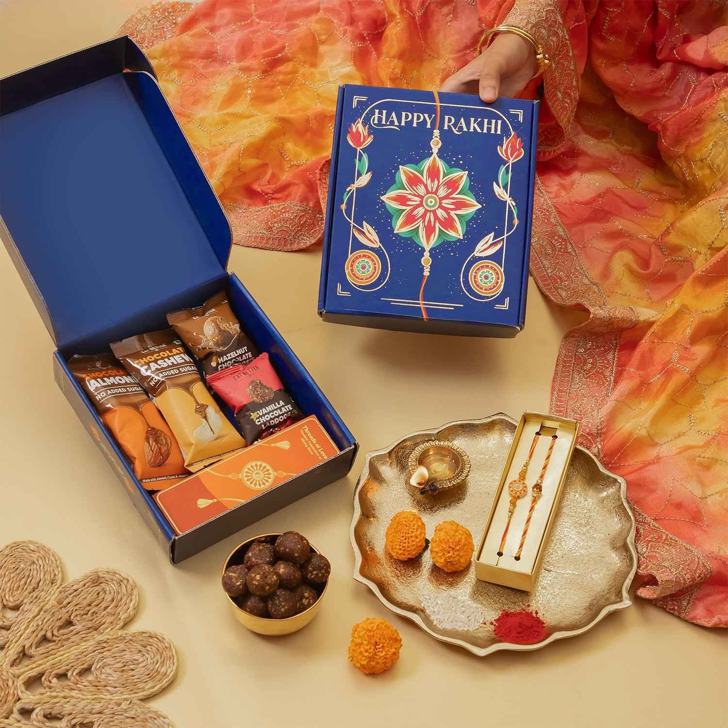 Bandhan - 10 Item Rakhi Gift Hamper