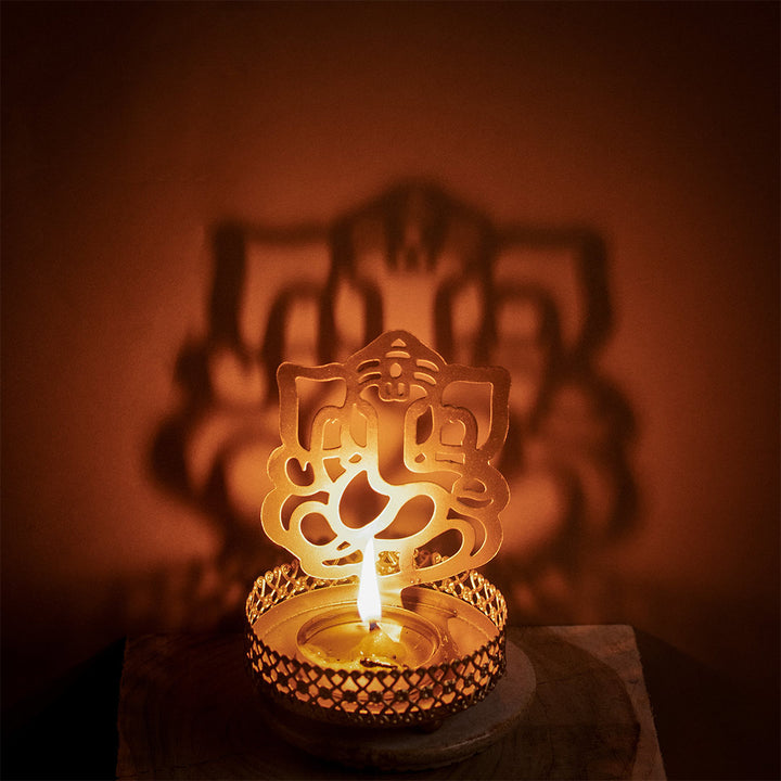 Premium Gold Gift Hamper for Diwali - 7 Item Gift Set