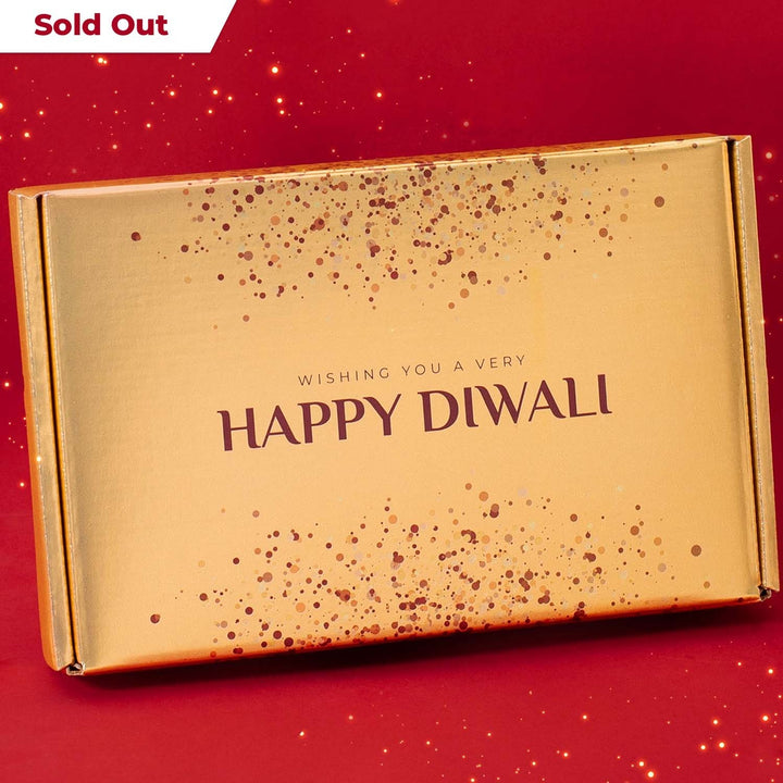 Premium Gold Gift Hamper for Diwali - 7 Item Gift Set