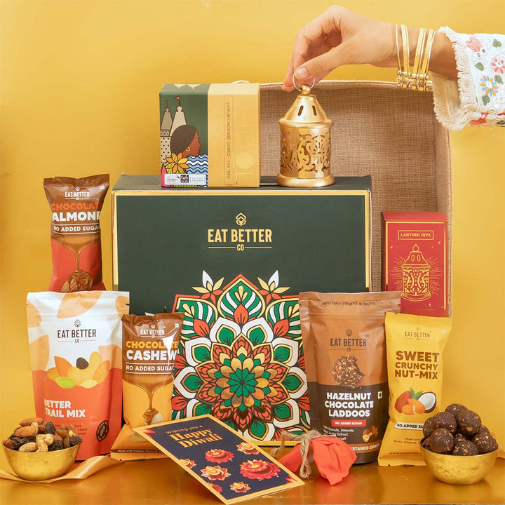 Prakriti - Sustainable Gift Hamper in Jute Tray - 10-Items