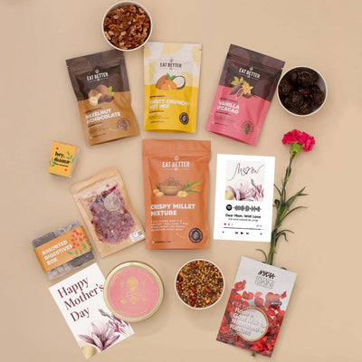 One of the best Mother's Day gifts featuring a variety of healthy and rejuvenating items
